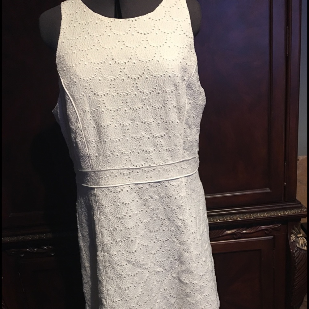 Ann Taylor White Dress